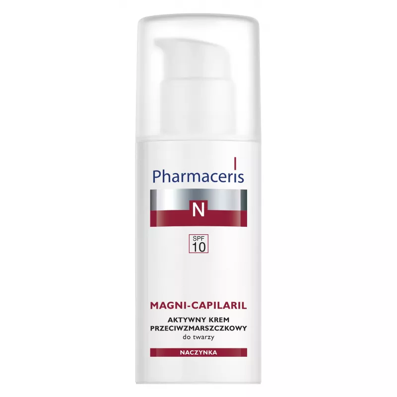LAB.KOSM.DR IRENA ERIS SP. Z O.O. Pharmaceris N  Magni-Capilaril  Aktywny Anti-Falten-Creme SPF 10  50 ml — Inhaltsstoffe i ocena