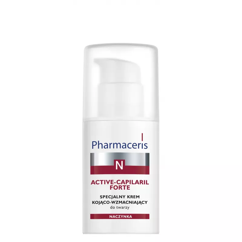 LAB.KOSM.DR IRENA ERIS SP. Z O.O. Pharmaceris N Active-Capilaril Forte Specjalny krem kojąco-wzmacniający 30 ml — Inhaltsstoffe i ocena