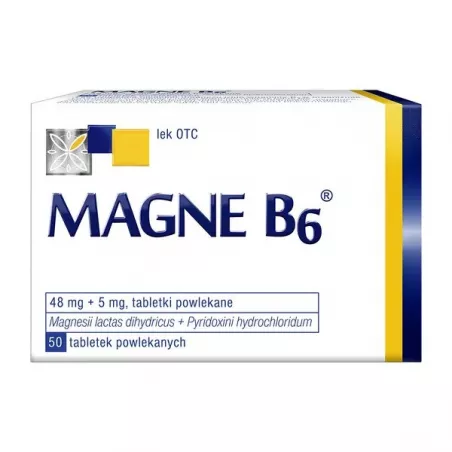 Magne B6 60 tabletek magnez SANOFI AVENTIS SP. Z O.O.