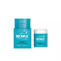 Biovax maseczka keratyna + jedwab x 250 ml do włosów OCEANIC S.A.
