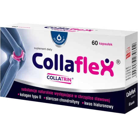 Collaflex 350 mg x 60 kapsułek wzmocnienie OLEOFARM SP. Z O.O.
