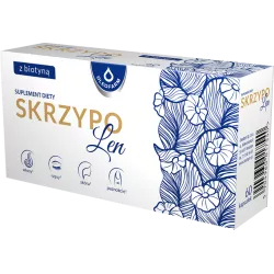 Skrzypolen z biotyną kapsułki x 60 kapsułek suplementy na skórę włosy i paznokcie OLEOFARM SP. Z O.O.