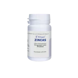 Zincas tabletki 5.5mg Zn2+ x 50 tabletek cynk ZAKŁAD CHEMICZNO-FARMACEUTYCZNY "FARMAPOL" SP. Z O.O.