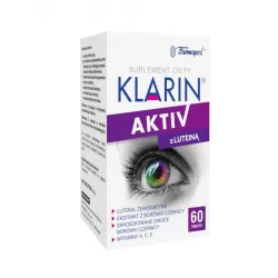 Klarin Activ Farmapol x 60 tabletek tabletki na wzrok ZAKŁAD CHEMICZNO-FARMACEUTYCZNY "FARMAPOL" SP. Z O.O.