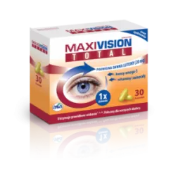 Maxi Vision Total 30 kapsułek tabletki na wzrok ASA SP.Z O.O. GŁUBCZYCE