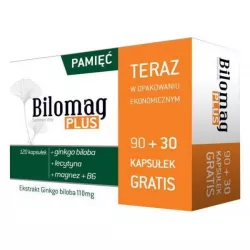 Bilomag plus (90+30) x 120 kapsułek Pamięć i koncentracja N.P.ZDROVIT SP Z O.O.