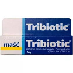 Tribiotic maść x 14 g w tubce odparzenia oparzenia i pęcherze KATO LABS SP. Z O.O.