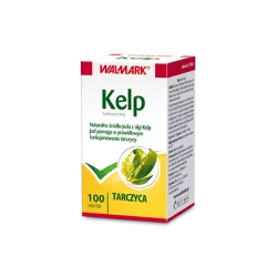 Kelp 0.15mg jodu x 100 tabletek algi i wodorosty WALMARK SP. Z O.O.