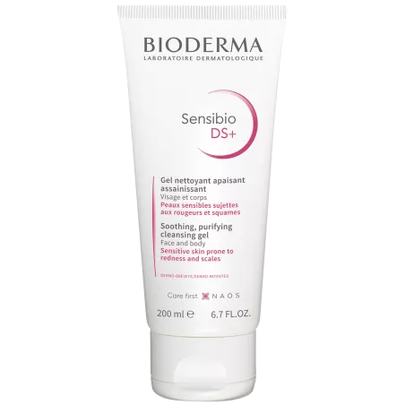 BIODERMA SENSIBIO DS+ GEL x 200 ml do twarzy Bioderma
