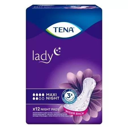 TENA Lady Maxi Night 12 sztuk podkłady higieniczne ESSITY POLAND SP. Z O.O.