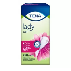 Tena Lady Slim Ultra Mini wkładki 28 sztuk podpaski tampony kubki menstr. ESSITY POLAND SP. Z O.O.