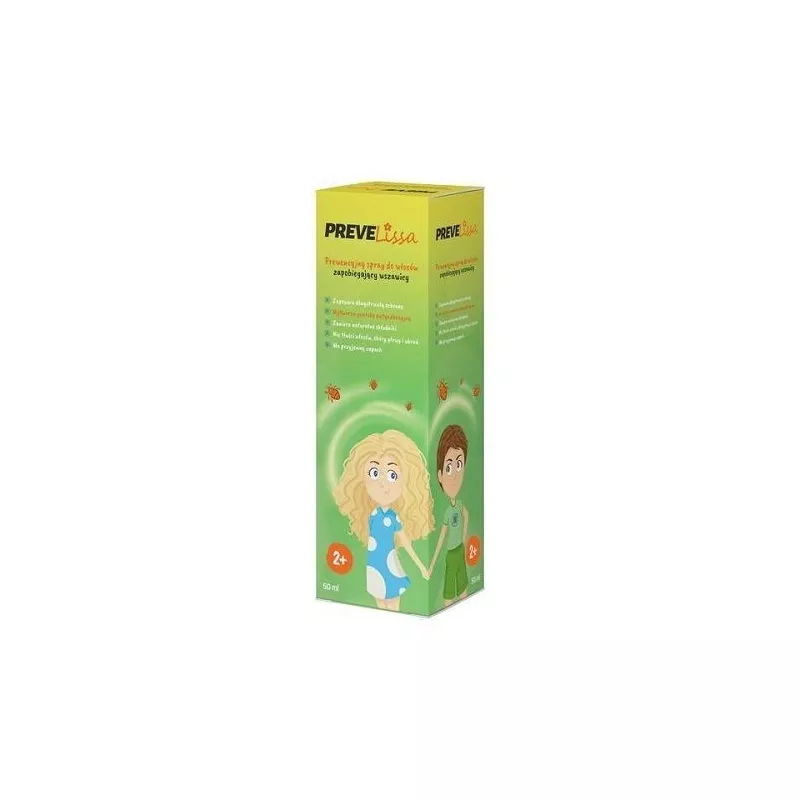SIROWA POLAND SP. Z O.O. PreveLissa spray do włosów przeciw wszawicy x 50 ml — Składniki i ocena
