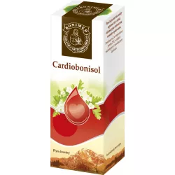 Cardiobonisol płyn doustny x 100 ml na wzmocnienie krążenia LABORATORIUM MEDYCYNY NATURALNEJ BONIMED