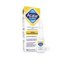 Acatar Allergy aerozol do nosa 10 ml krople do nosa na alergię US PHARMACIA SP. Z O.O.
