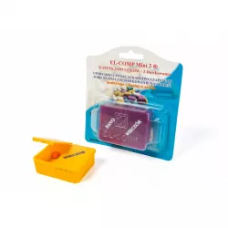 EL-COMP Kasetka do dawkowania leków na jeden dzień i wieczór x 1 sztuka Inne EL-COMP CEZARY KOSTUCH