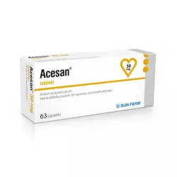 Acesan tabletki 30 mg x 63 tabletek leki przeciwzakrzepowe SUN-FARM SP. Z O.O.