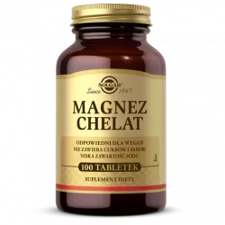 Solgar Magnez Chelat 100 tabletek