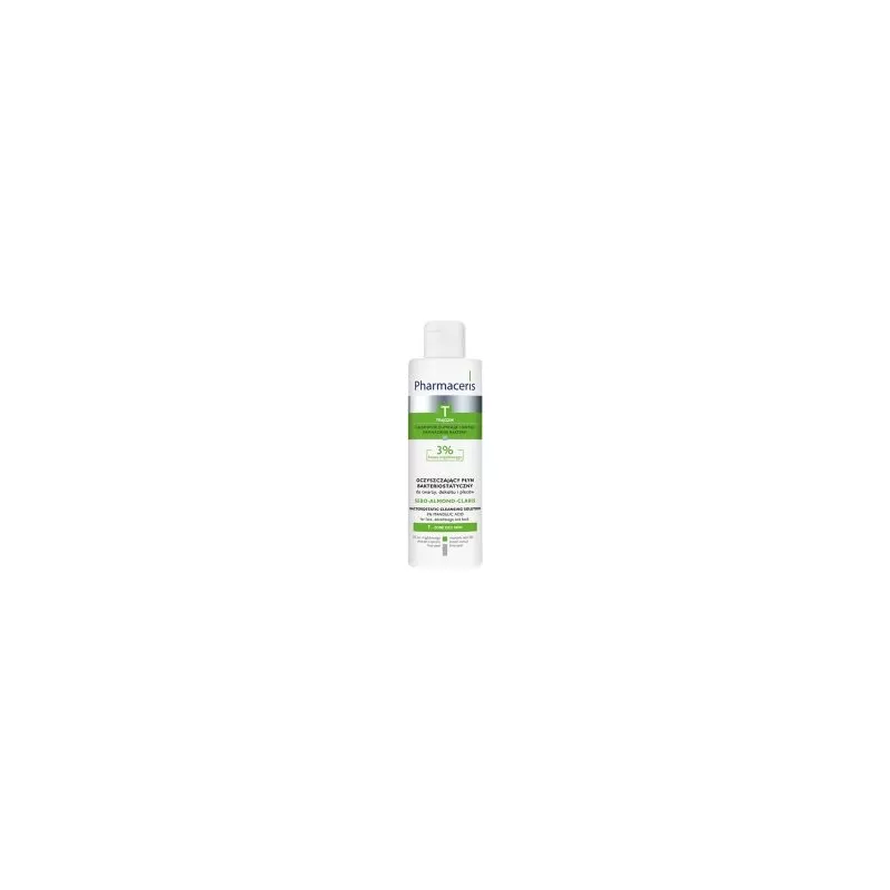 LAB.KOSM.DR IRENA ERIS SP. Z O.O. Pharmaceris T Sebo-Almond-Claris Płyn oczyszczający antybakteryjny do twarzy x190ml — Składniki i ocena