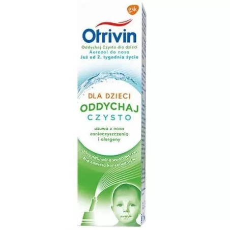 Otrivin Oddychaj Czysto dla dzieci x 100 ml leki na katar GLAXOSMITHKLINE CONSUMER HEALTHCARE SP. Z O.O.