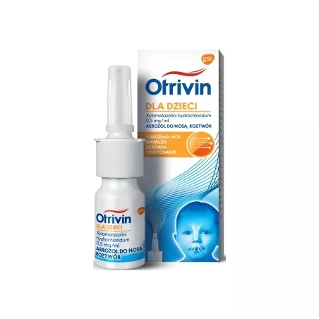 Otrivin 0.05% aerozol do nosa x 10 ml leki na katar GLAXOSMITHKLINE CONSUMER HEALTHCARE SP. Z O.O.