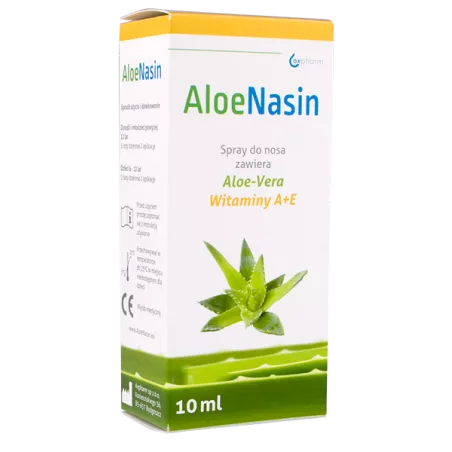 AloeNasin A+E spray do nosa x 10 ml pięlęgnacja nosa AXPHARM SP. Z O.O.