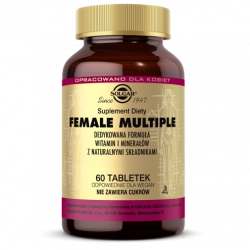 Solgar Female Multiple x 60 tabletek witaminy dla kobiet SOLGAR POLSKA SP. Z O.O.