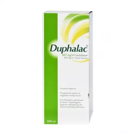 Duphalac roztwór doustny 667mg/ml x 300 ml preparaty na zaparcia MYLAN HEALTHCARE SP. Z O.O.