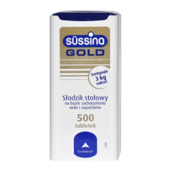 Sussina Gold słodzik 500 tabletek słodziki LANGSTEINER SP. Z O.O.