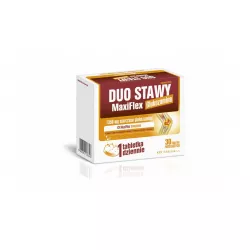 Duo Stawy MaxiFlex Glukozamina x 30 tabletek musujących stawy POLSKI LEK