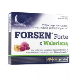 Olimp Forsen Forte z Walerianą x 30 kapsułek Spokój i Sen OLIMP LABORATORIES
