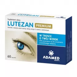 Lutezan Premium kapsułki x 60 kapsułek ( data ważności 31.08.2025 ) tabletki na wzrok ADAMED PHARMA SPÓŁKA AKCYJNA
