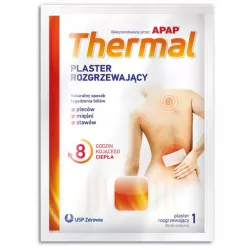 Apap Thermal plaster rozgrzewający x 1 sztuka maści żele i plastry USP ZDROWIE SP. Z O.O