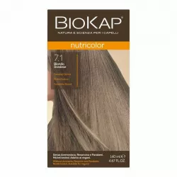 BIOKAP NUTRICOLOR 7.1 Szwedzki Blond x 140ml do włosów BIOS LINE S.P.A.