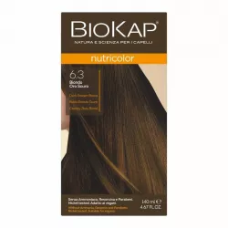 BIOKAP NUTRICOLOR 6.3 Ciemny Złoty Blond x 140ml do włosów LAB PHARMA AGNIESZKA LEWANDOWSKA