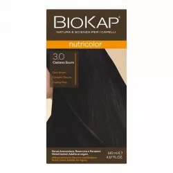 BIOKAP NUTRICOLOR 3.0 Ciemny Brąz x 140ml do włosów LAB PHARMA AGNIESZKA LEWANDOWSKA