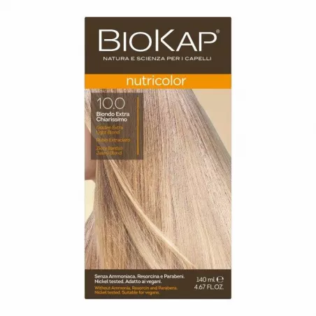 BIOKAP Nutricolor 10.0 Złoty Blond x 140 ml do włosów LAB PHARMA AGNIESZKA LEWANDOWSKA
