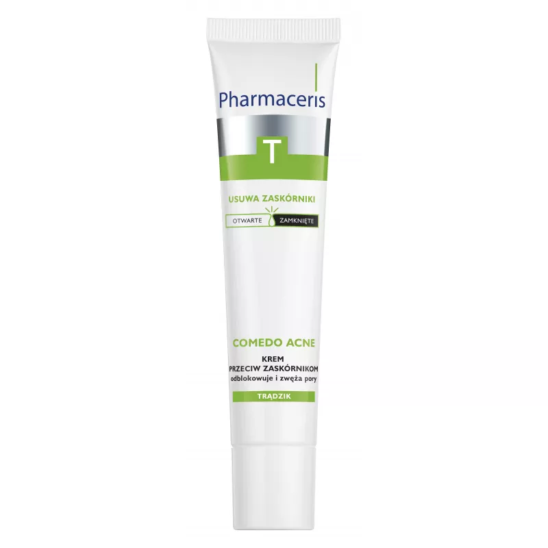 LAB.KOSM.DR IRENA ERIS SP. Z O.O. Pharmaceris T Comedo Acne Krem przeciw zaskórnikom 40ml — Inhaltsstoffe i ocena