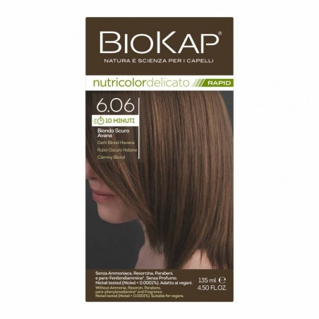 BIOKAP DELICATO Rapid 6.06 Ciemny Blond x 135ml Piękno LAB PHARMA AGNIESZKA LEWANDOWSKA