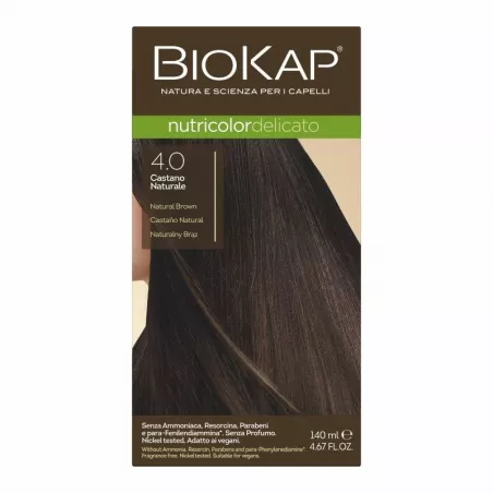 BIOKAP Delicato 4.0 Naturalny Brąz x 140 ml do włosów LAB PHARMA AGNIESZKA LEWANDOWSKA