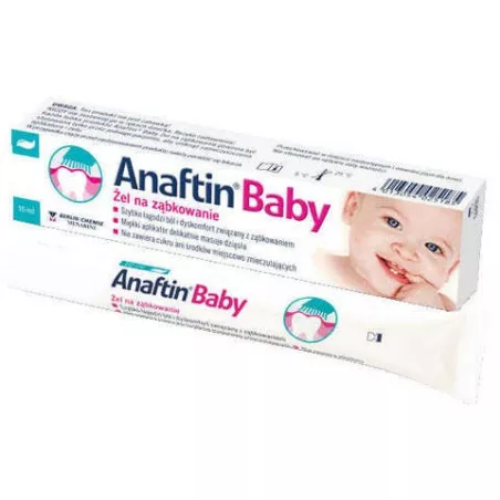 Anaftin Baby Żel na ząbkowanie x 10 ml ząbkowanie BERLIN CHEMIE AG