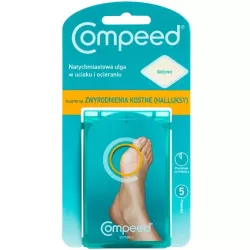 Compeed na halluxy x 5 sztuk materiały opatrunkowe JOHNSON & JOHNSON POLAND SP. Z O.O.