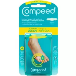 Compeed nawilżające plastry na odciski x 6 sztuk odciski JOHNSON & JOHNSON POLAND SP. Z O.O.