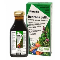 Floradix Ochrona Jelit płyndoust x 250 ml preparaty na zaparcia SALUS INTERNATIONAL SP. Z O.O.