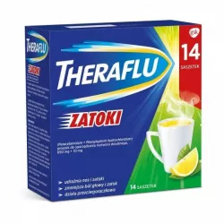 Theraflu Zatoki 14 saszetek leki na gorączkę GLAXOSMITHKLINE CONSUMER HEALTHCARE SP. Z O.O.