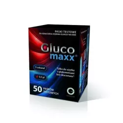 Glucomaxx - test paskowy_50 pasków paski testowe do glukometrów GENEXO SP. Z O.O.