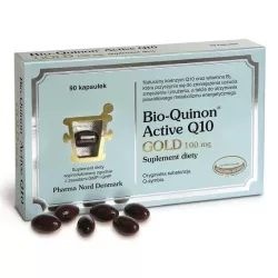 Bio-Quinon Active Q10 Gold 100 mg x 90 kapsułek antyoksydanty PHARMA NORD