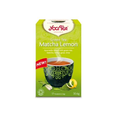 YOGI TEA Herbata Matcha Cytrynowa herbatki Lune Tea, Yogi Tea, Ziolove YOGI TEA