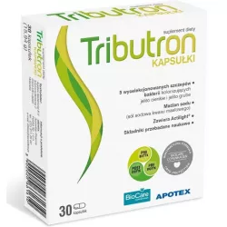Tributron kapsułki x 30 kapsułek probiotyki na trawienie APOTEX NEDERLAND B.V.
