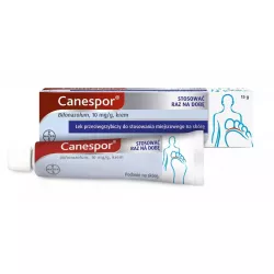 Canespor krem 10mg/g x 15 g leki na grzybicę BAYER SP. Z O.O.