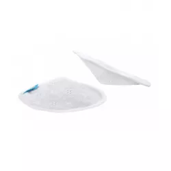 MommyMum Eko Wkładki białe laktacyjne - wielorazowe z woreczka_5 sztuk bielizna poporodowa Natracare